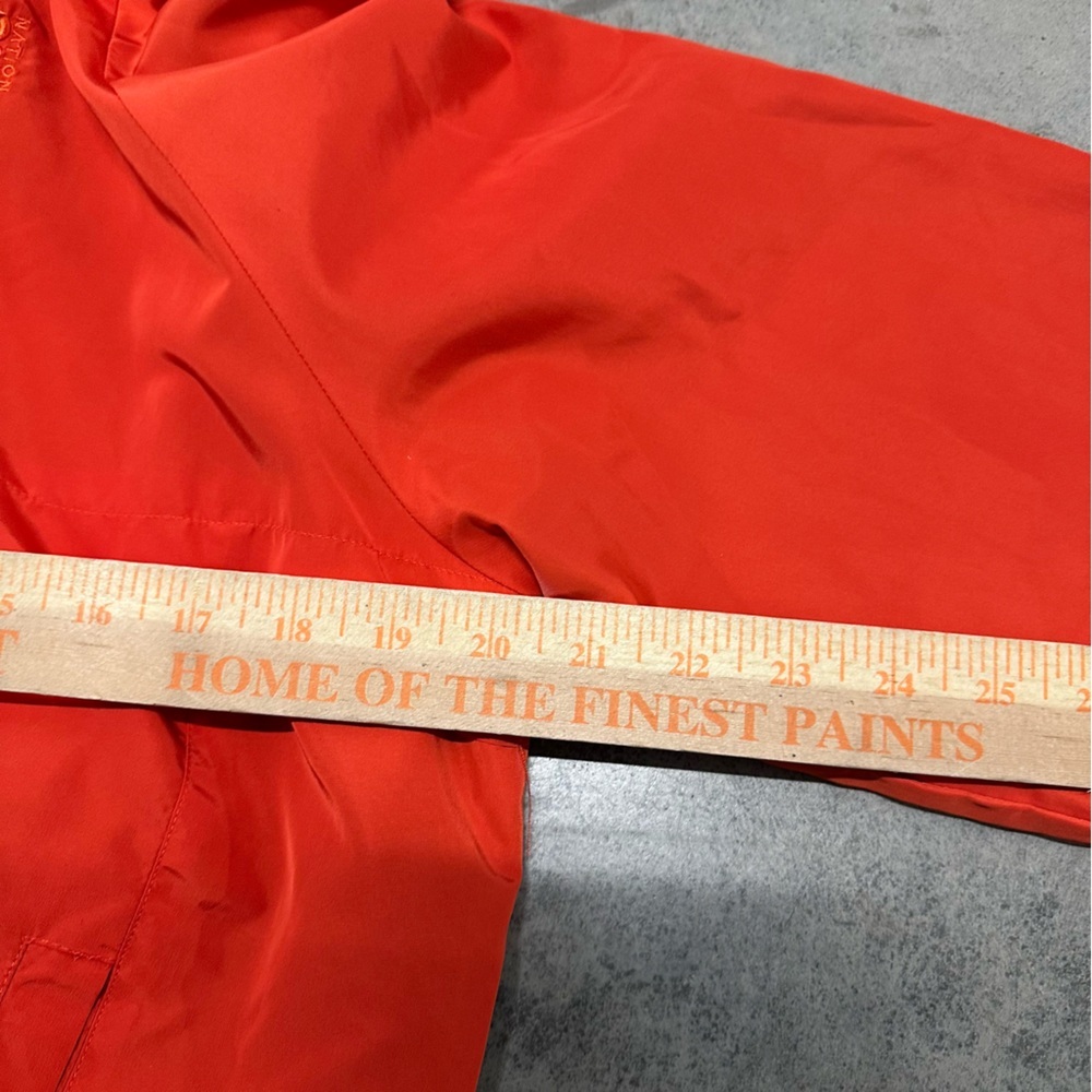 P.E. Nation Red Orange Anorak Jacket Womens Small - Picture 7 of 12